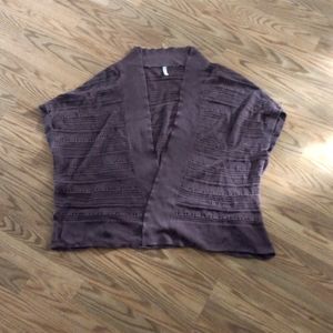 Frenchi shortsleeved cardigan